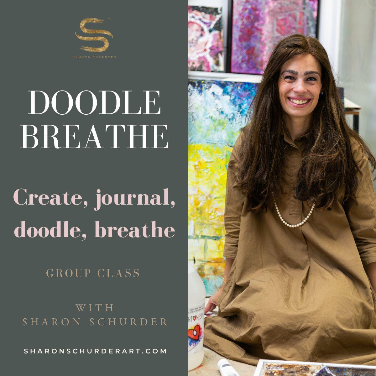 Doodlebreathe doodle art workshop