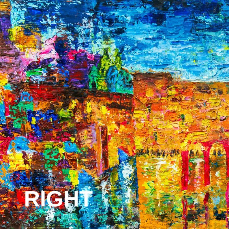 Jerusalem Skyline Giclée Fine Art Print (without Pasuk) - Image 3
